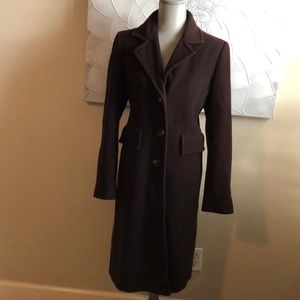 Brown wool BCBG coat. Great condition